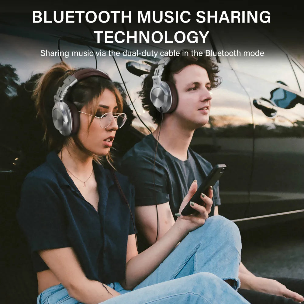 OneOdio A70 Fusion Wireless & Wired Over-Ear Headphones