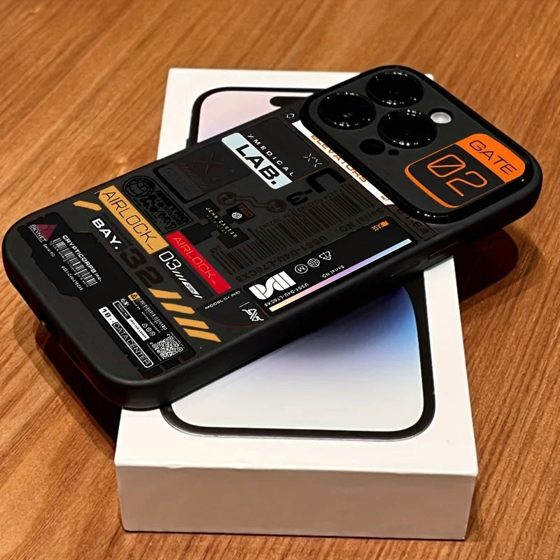 Fashion Pattern TPU Shockproof Case for iPhone