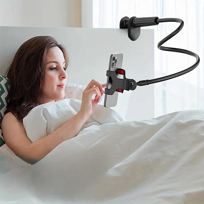 Flexible Gooseneck Phone Holder with Long Arm Clamp