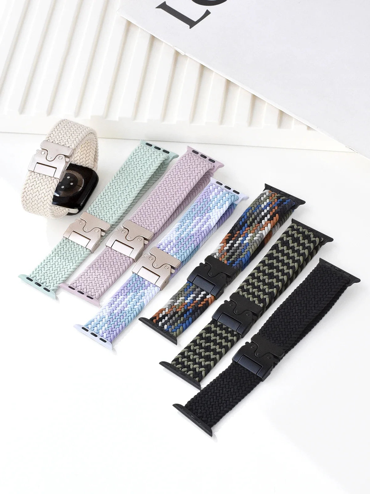 Braided Parachute Strap for Apple Watch