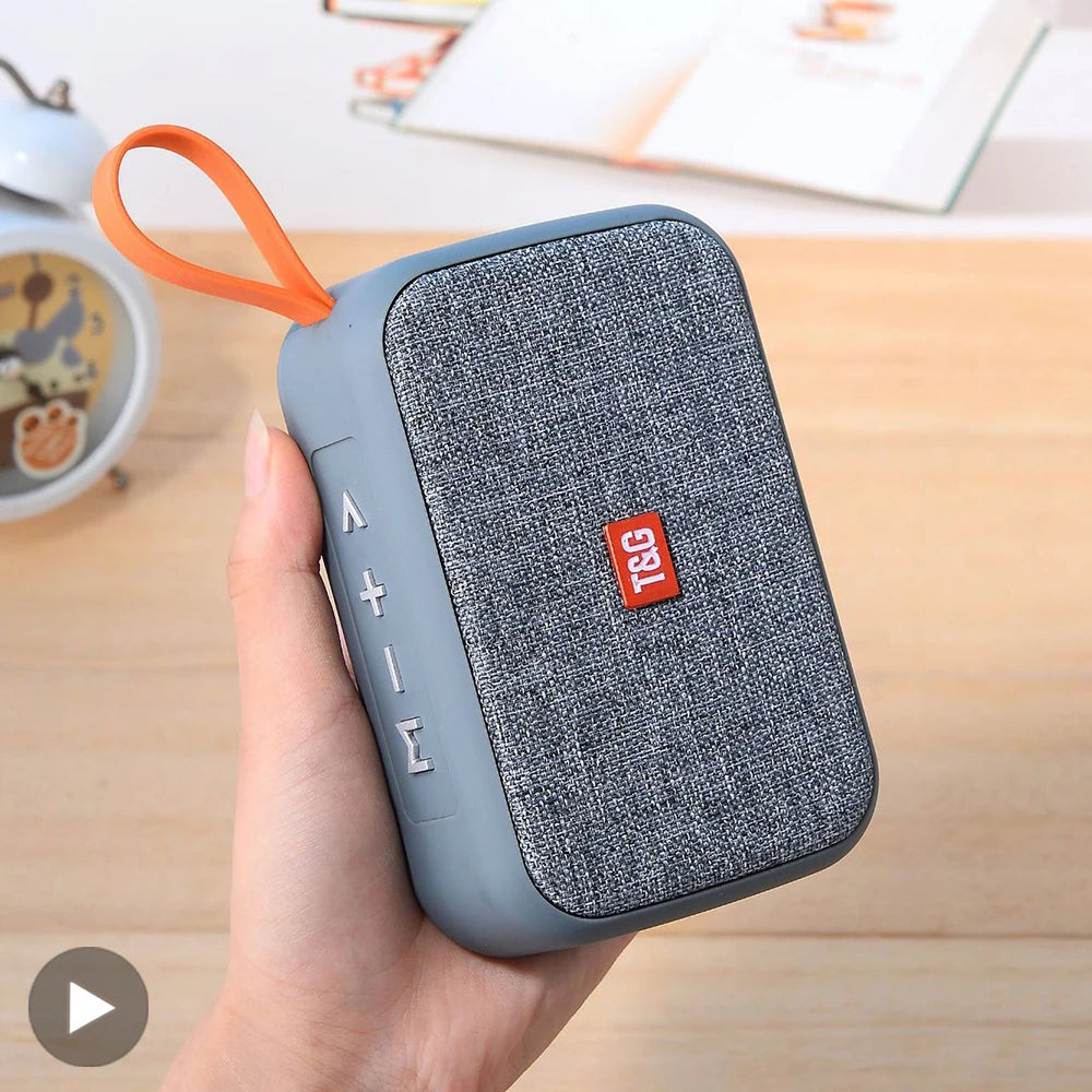Portable Bluetooth Speaker with FM Radio & Subwoofer