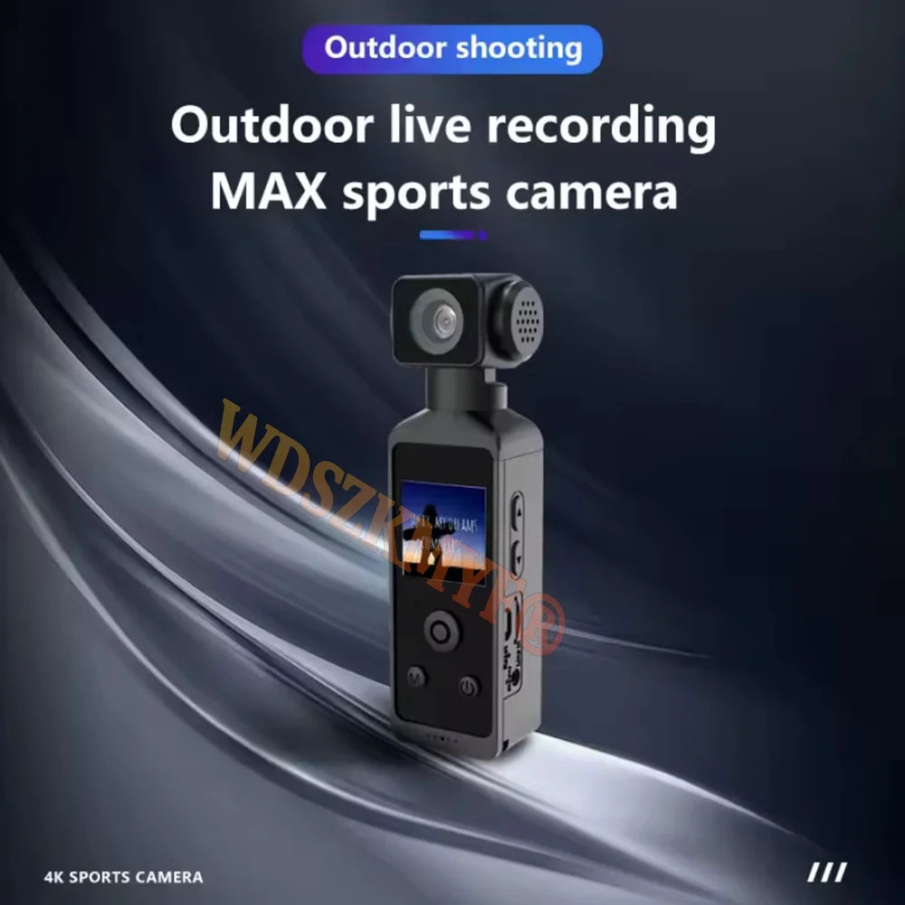 4K Handheld Vlog Camera with 330° Face Tracking