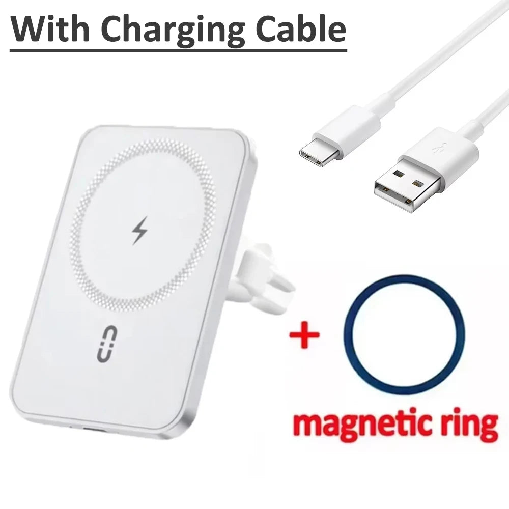 MagSafe Magnetic Car Vent Phone Holder & Wireless Charger