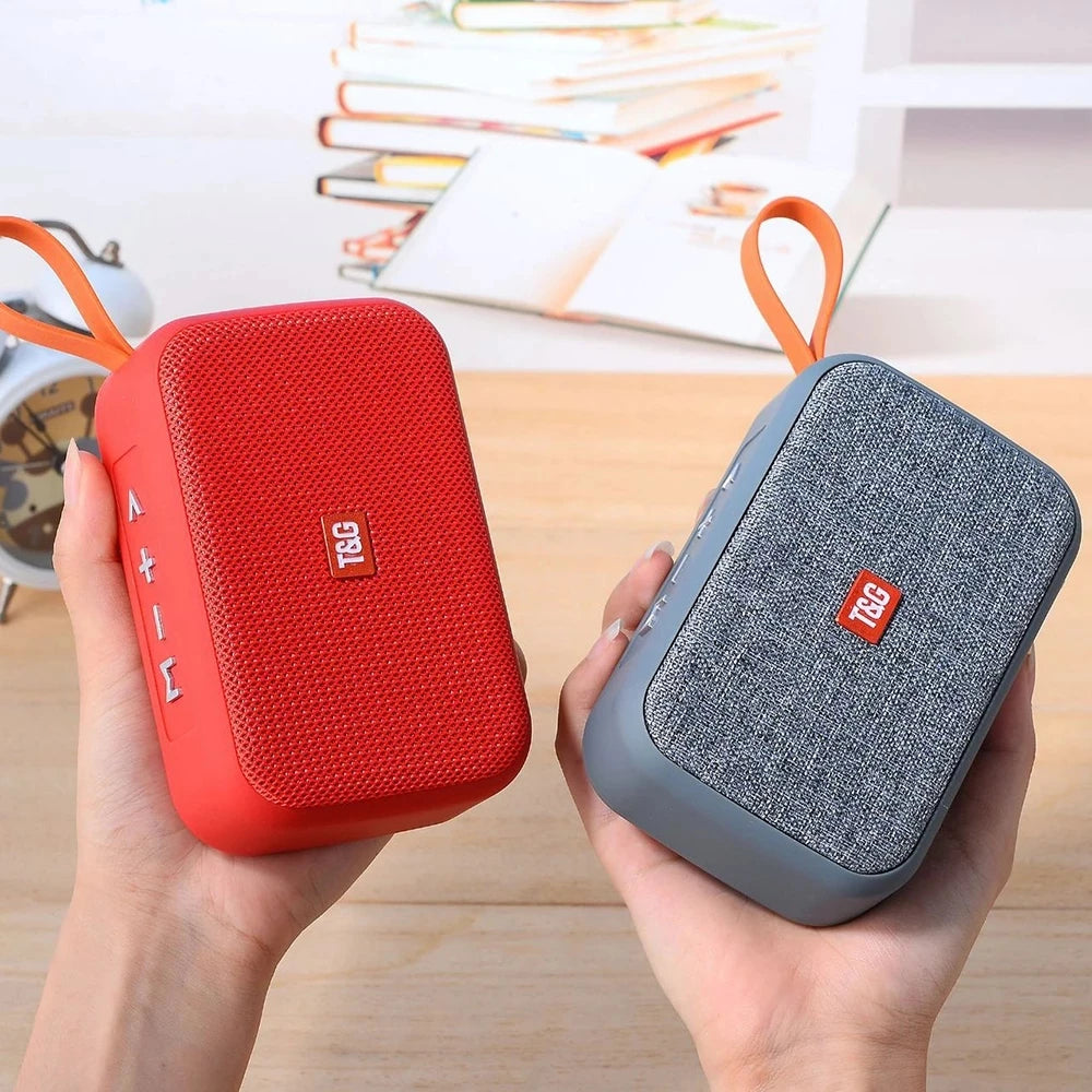 Portable Bluetooth Speaker with FM Radio & Subwoofer