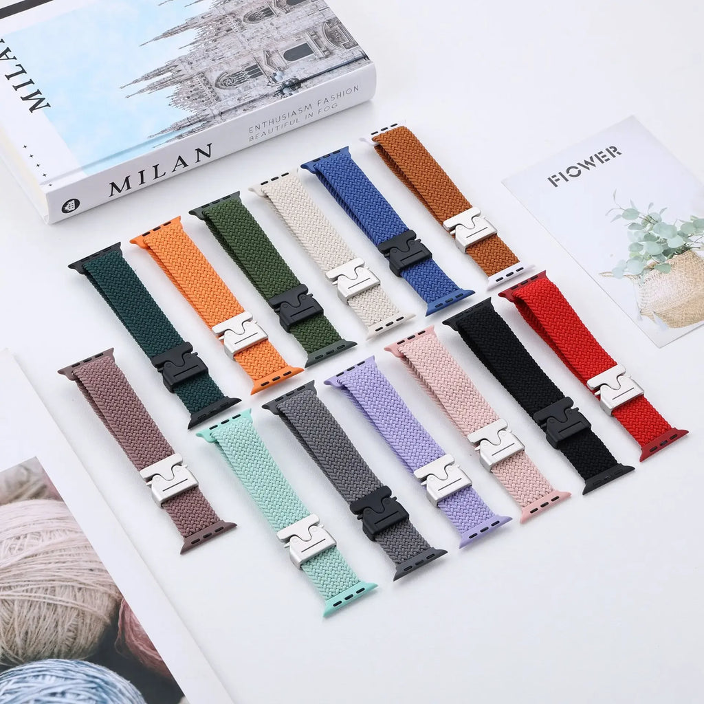 Braided Parachute Strap for Apple Watch