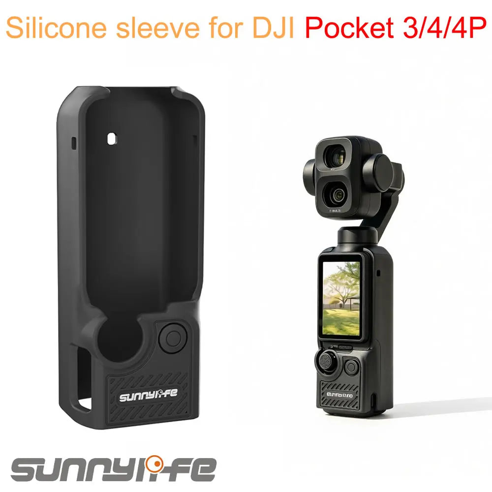 Soft Silicone Protective Case with Lens Cap for DJI Osmo Pocket