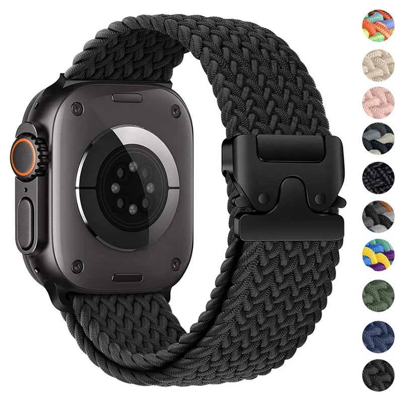 Braided Parachute Strap for Apple Watch
