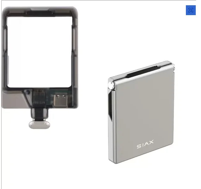 SIAX Ultra-Thin Foldable Bluetooth Earphones with Phone Case