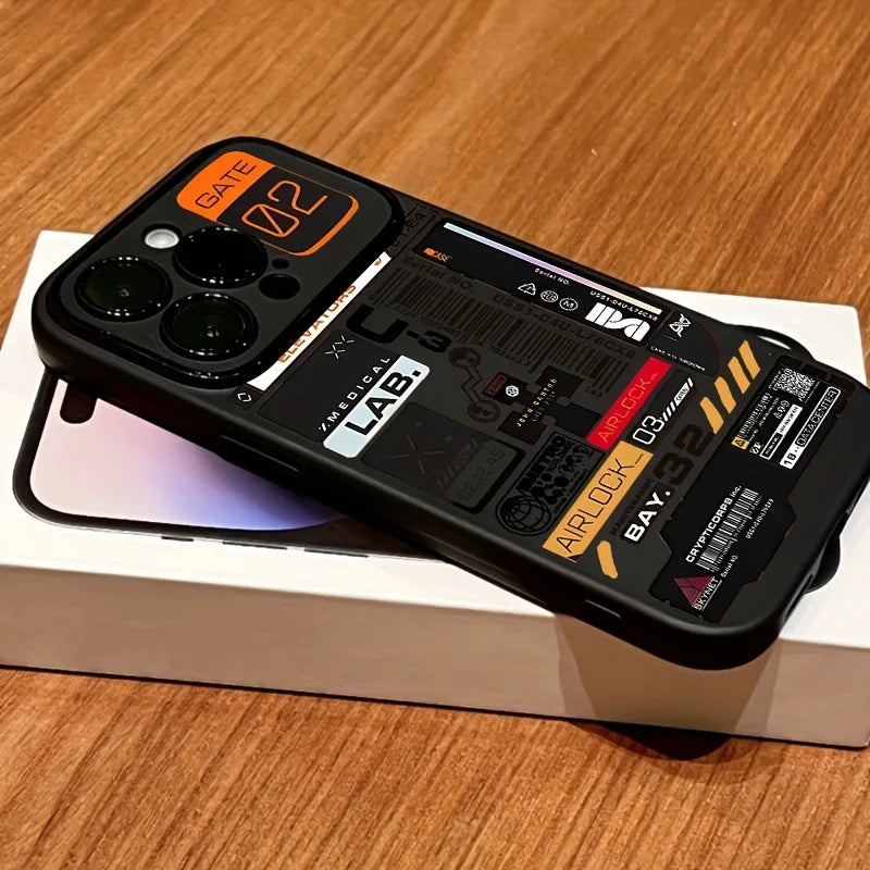 Fashion Pattern TPU Shockproof Case for iPhone