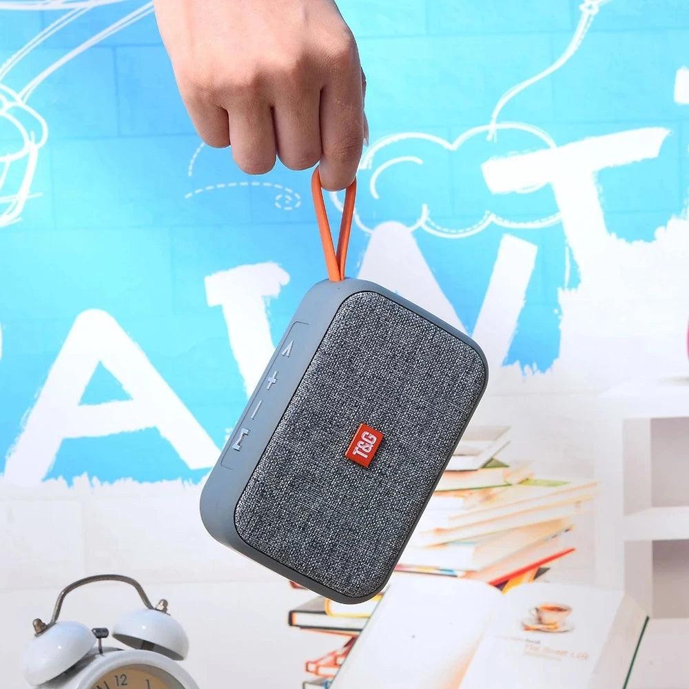 Portable Bluetooth Speaker with FM Radio & Subwoofer