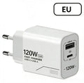 120W Dual-Port GaN USB-C Fast Charger