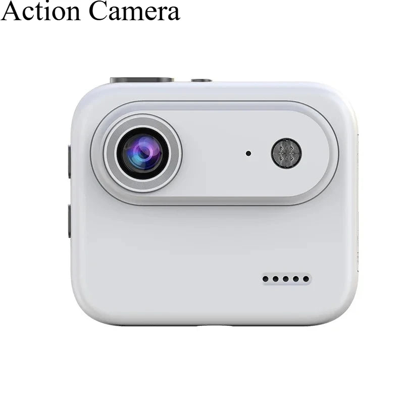 4K Mini Vlog Action Camera with Flip Screen & Wide Angle