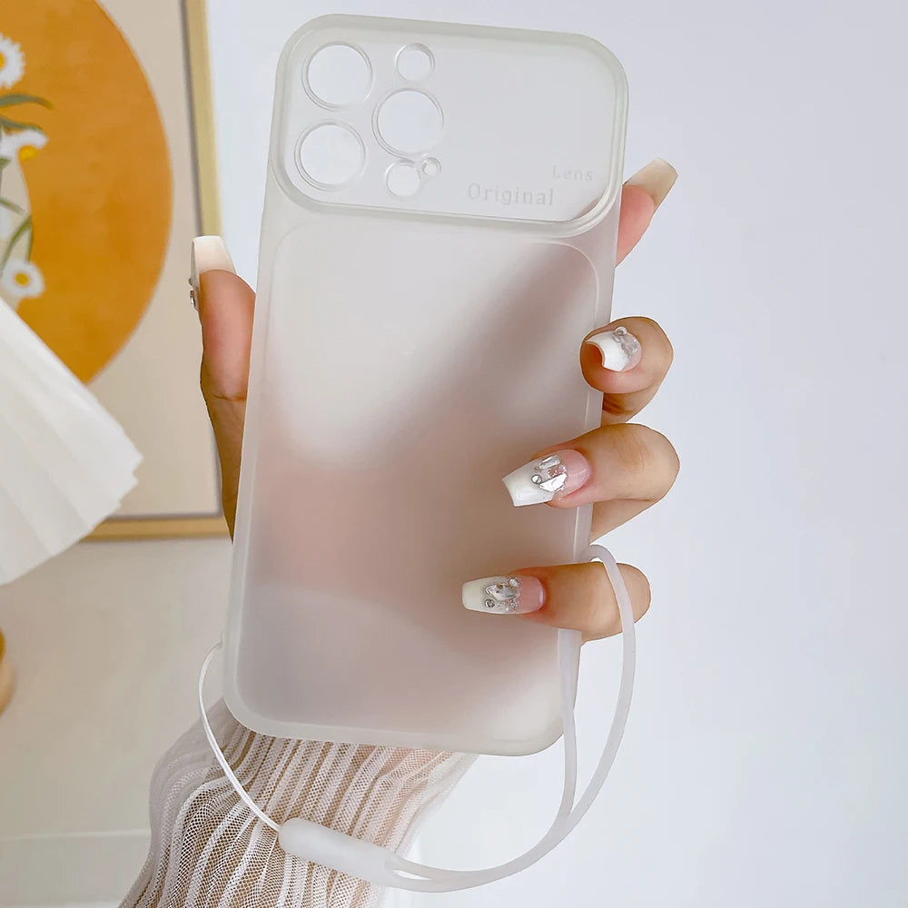Luminous Clear Silicone Shockproof Case for iPhone