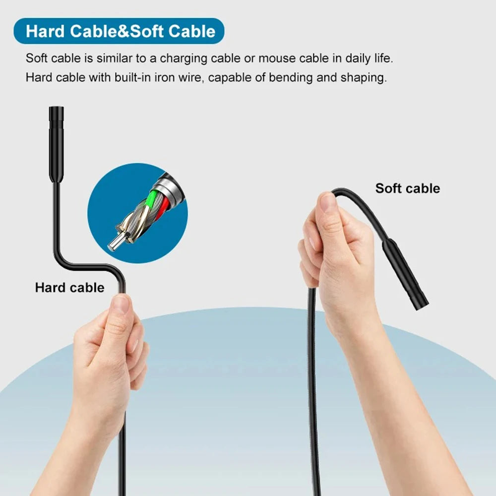 HD 960P Industrial Endoscope Camera for iOS & Android